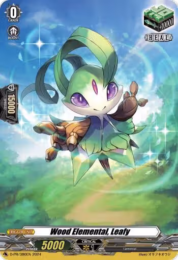 Wood Elemental, Leafy (D-PR/380EN) (D-PR/380EN), D Promo Cards — Vanguard card price