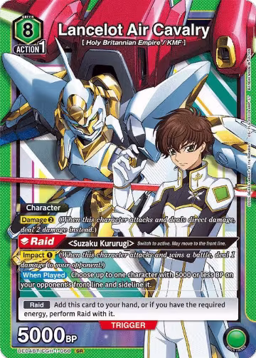 Lancelot Air Cavalry (UE04BT/CGH-1-060), CODE GEASS: Lelouch of the Rebellion — Union Arena card price