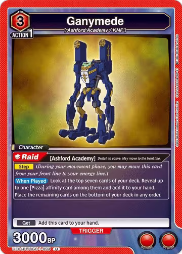 Ganymede (UE04BT/CGH-1-093), CODE GEASS: Lelouch of the Rebellion — Union Arena card price