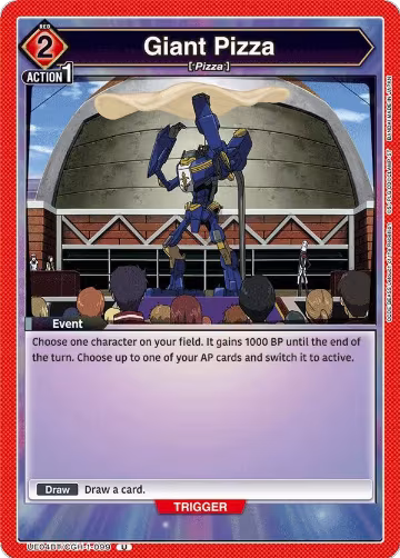 Giant Pizza (UE04BT/CGH-1-099), CODE GEASS: Lelouch of the Rebellion — Union Arena card price