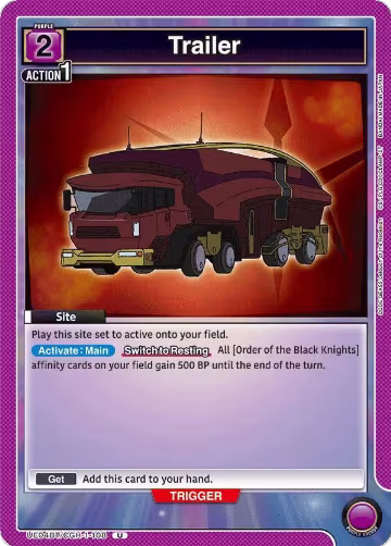 Trailer (UE04BT/CGH-1-108), CODE GEASS: Lelouch of the Rebellion — Union Arena card price