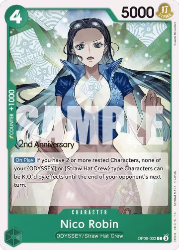 Nico Robin (033) (OP09-033) — card price