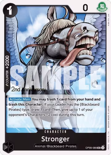 Stronger (OP09-089), Emperors in the New World: 2nd Anniversary Tournament Cards — One Piece card price