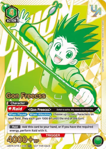 Gon Freecss (078) (UEPR/HTR-1-078), Union Arena Promotion Cards — Union Arena card price