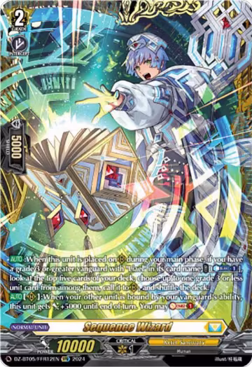 Sequence Wizard (FFR) (DZ-BT05/FFR12EN), DZ-BT05: Omniscient Awakening — Vanguard card price