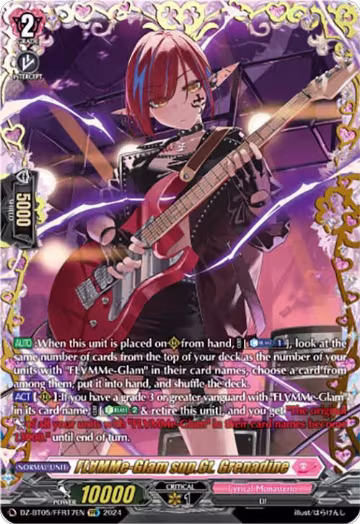 FLMMe-Glam sup.Gt. Grenadine (FFR) (DZ-BT05/FFR17EN), DZ-BT05: Omniscient Awakening — Vanguard card price
