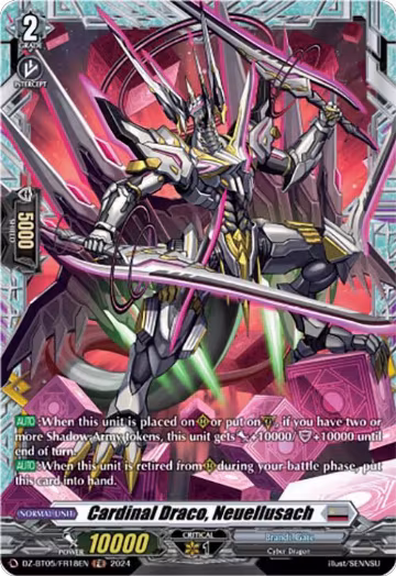 Cardinal Draco, Neuellusach (FR) (DZ-BT05/FR18EN), DZ-BT05: Omniscient Awakening — Vanguard card price