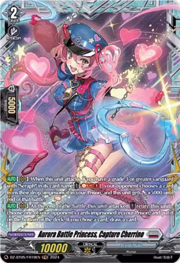 Aurora Battle Princess, Capture Cherrino (FR) (DZ-BT05/FR19EN), DZ-BT05: Omniscient Awakening — Vanguard card price