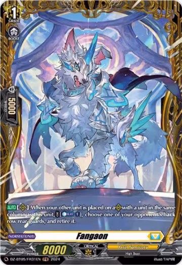 Fangaon (FR) (DZ-BT05/FR31EN), DZ-BT05: Omniscient Awakening — Vanguard card price