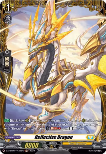Reflective Dragon (FR) (DZ-BT05/FR32EN), DZ-BT05: Omniscient Awakening — Vanguard card price