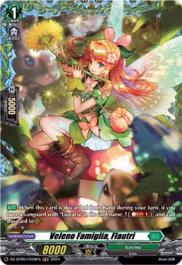 Veleno Famiglia, Flautri (FR) (DZ-BT05/FR39EN), DZ-BT05: Omniscient Awakening — Vanguard card price