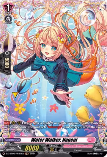 Water Walker, Nageai (FR) (DZ-BT05/FR47EN), DZ-BT05: Omniscient Awakening — Vanguard card price