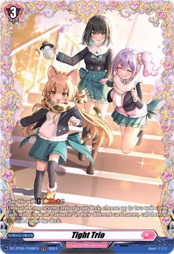 Tight Trio (FR) (DZ-BT05/FR48EN), DZ-BT05: Omniscient Awakening — Vanguard card price