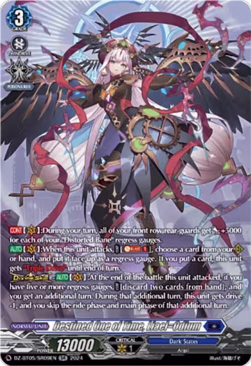 Destined One of Time, Liael=Odium (SR) (DZ-BT05/SR09EN), DZ-BT05: Omniscient Awakening — Vanguard card price