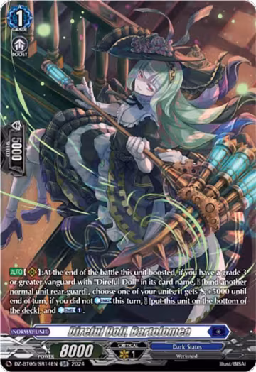 Direful Doll, Bartolomea (SR) (DZ-BT05/SR14EN), DZ-BT05: Omniscient Awakening — Vanguard card price