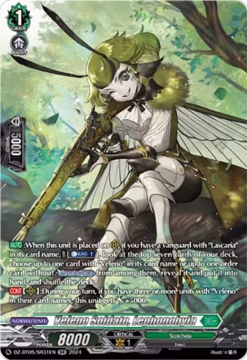 Veleno Soldato, Lephonohyla (SR) (DZ-BT05/SR31EN), DZ-BT05: Omniscient Awakening — Vanguard card price