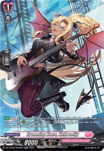 Groaning Bass, Nebroelly (SR) (DZ-BT05/SR43EN), DZ-BT05: Omniscient Awakening — Vanguard card price