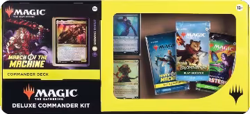 March of the Machine Deluxe Commander Kit - Growing Threat, Commander: March of the Machine — Magic sealed product price
