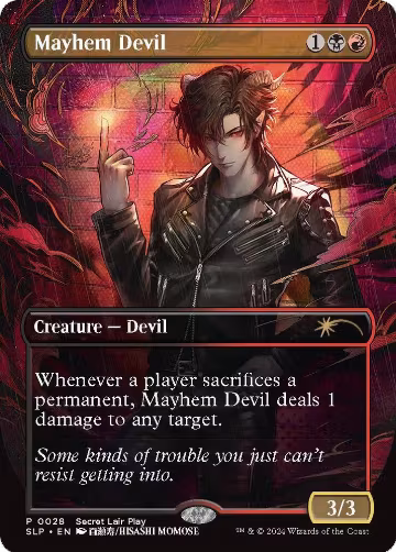 Mayhem Devil (28), Secret Lair Showdown — Magic card price