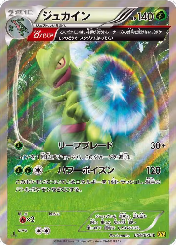 Sceptile - 006/070 (006/070), XY5-Bg: Gaia Volcano — Pokémon JP card price