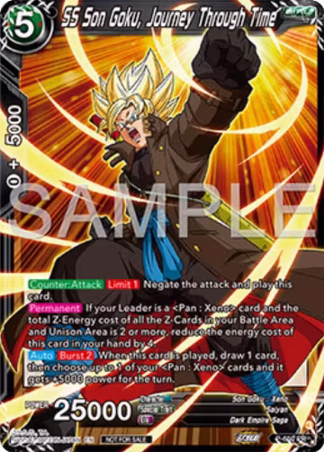 SS Son Goku, Journey Through Time (P-649), Tournament Promotion Cards — DB Super card price