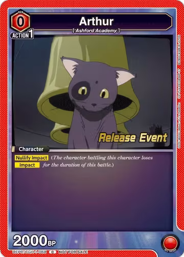 Arthur (UEPR/CGH-1-068), CODE GEASS: Lelouch of the Rebellion Release Event Cards — Union Arena card price