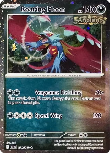 Roaring Moon - 109/162 (Cosmos Holo) (109/162), Miscellaneous Cards & Products — Pokémon card price