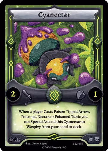 Cyanectar (SS2-015), Shattered Stars Chapter 2 [SS2] — Elestrals card price