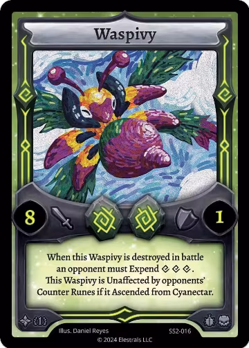 Waspivy (SS2-016), Shattered Stars Chapter 2 [SS2] — Elestrals card price