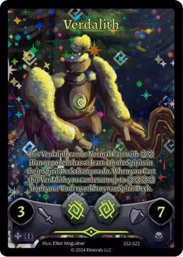 Verdalith (SS2-022), Shattered Stars Chapter 2 [SS2] — Elestrals card price
