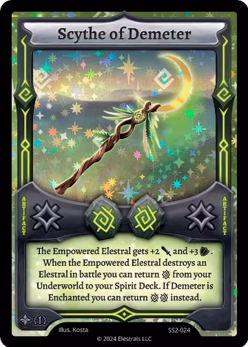 Scythe of Demeter (SS2-024), Shattered Stars Chapter 2 [SS2] — Elestrals card price
