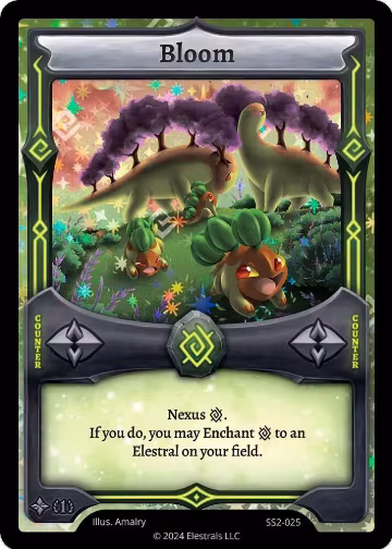 Bloom (SS2-025), Shattered Stars Chapter 2 [SS2] — Elestrals card price