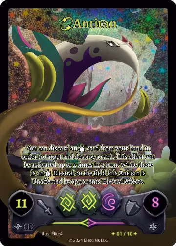 Antitan (Serialized) (/10), Shattered Stars Chapter 2 [SS2] — Elestrals card price
