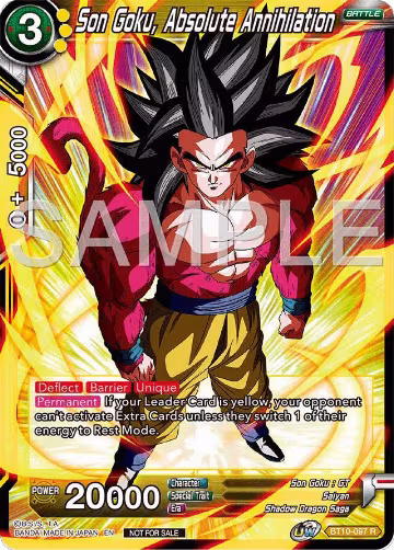 Son Goku, Absolute Annihilation (Championship 2024 Finals Pack) (BT10-097), Tournament Promotion Cards — DB Super card price