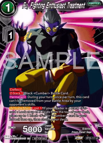 Fu, Fighting Enthusiast Treatment (Championship 2024 Finals Zenkai Pack) (BT22-117), Tournament Promotion Cards — DB Super card price