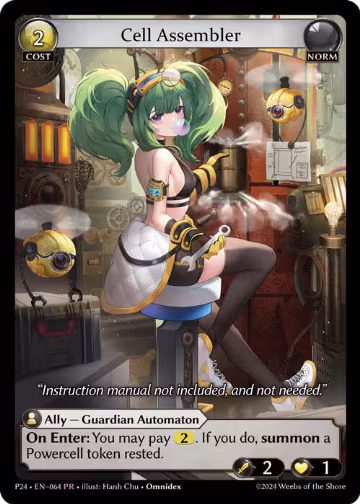 Cell Assembler (064), Promotional Cards — Grand Archive card price