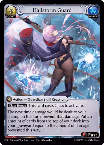 Hailstorm Guard (066), Promotional Cards — Grand Archive card price