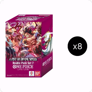 Double Pack Set Volume 7 Display, A Fist of Divine Speed — One Piece sealed product price