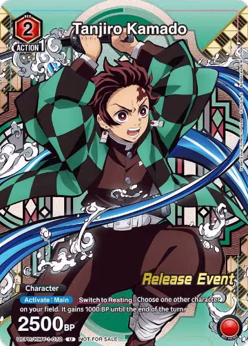 Tanjiro Kamado (Release Event Participation) (UEPR/KMY-1-072) — card price