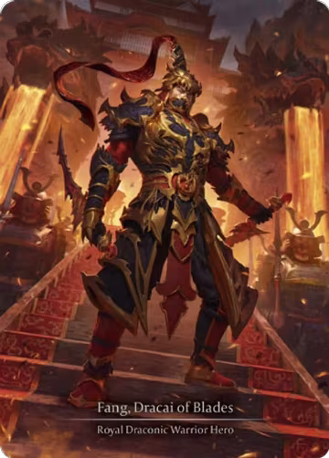 Fang, Dracai of Blades (Marvel) (HNT098), The Hunted — Flesh & Blood card price