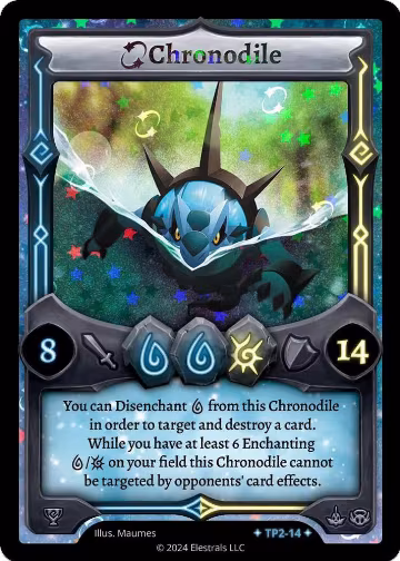 Chronodile (TP2-14), Organized Play Series 2 — Elestrals card price