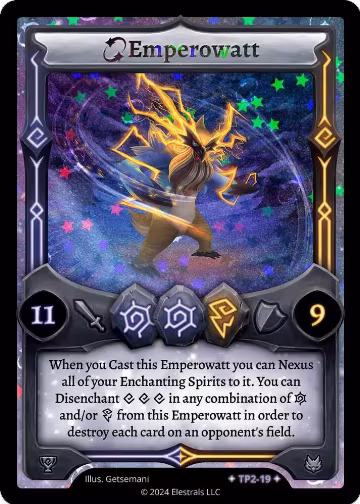 Emperowatt (TP2-19), Organized Play Series 2 — Elestrals card price