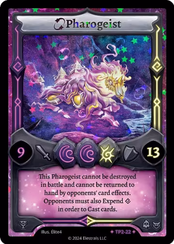 Pharogeist (TP2-22), Organized Play Series 2 — Elestrals card price