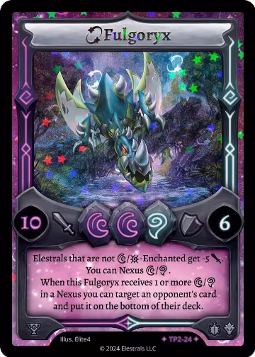 Fulgoryx (TP2-24), Organized Play Series 2 — Elestrals card price