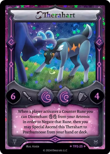 Therahart (TP2-25), Organized Play Series 2 — Elestrals card price