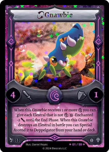 Gnawbie (Serialized) (/99), Fulgoryx Starter Deck — Elestrals card price
