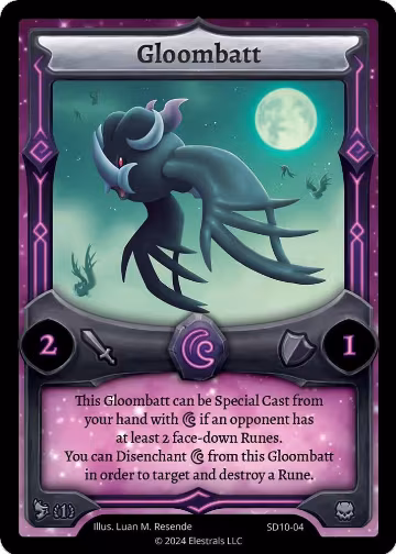 Gloombatt (SD10-04), Fulgoryx Starter Deck — Elestrals card price