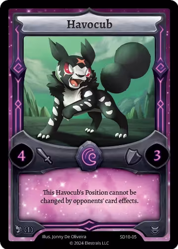 Havocub (SD10-05), Fulgoryx Starter Deck — Elestrals card price