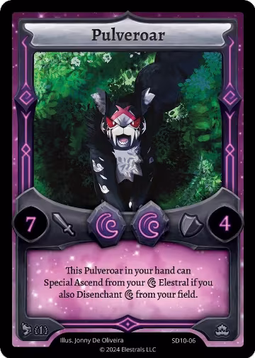 Pulveroar (SD10-06), Fulgoryx Starter Deck — Elestrals card price