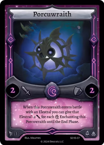 Porcuwraith (SD10-07), Fulgoryx Starter Deck — Elestrals card price